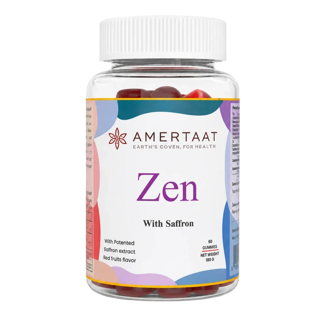 Amertaat Zen gummies bottle